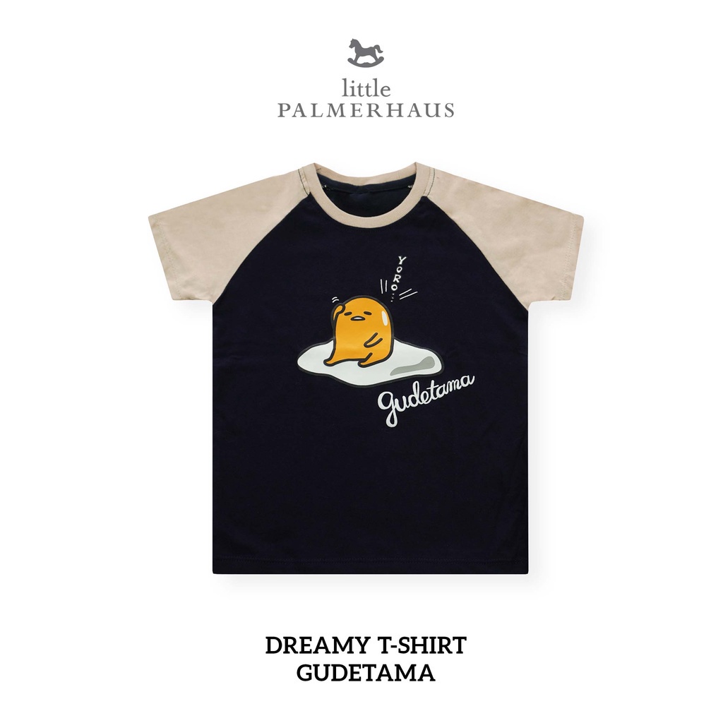 Little Palmerhaus Sanrio T-Shirt Gudetama Kaos Anak 1 - 6 Tahun