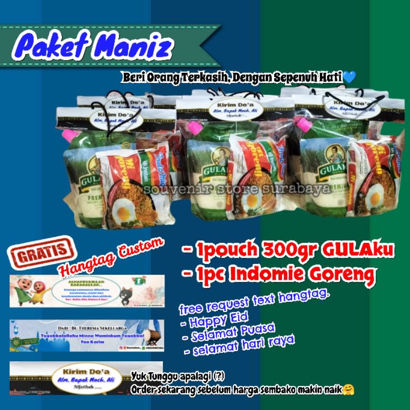 Mini Sembako || Paket Sembako Berbagi || Bingkisan Jumat Berkah || Hampers sembako murah || Parcel Sembako Mini