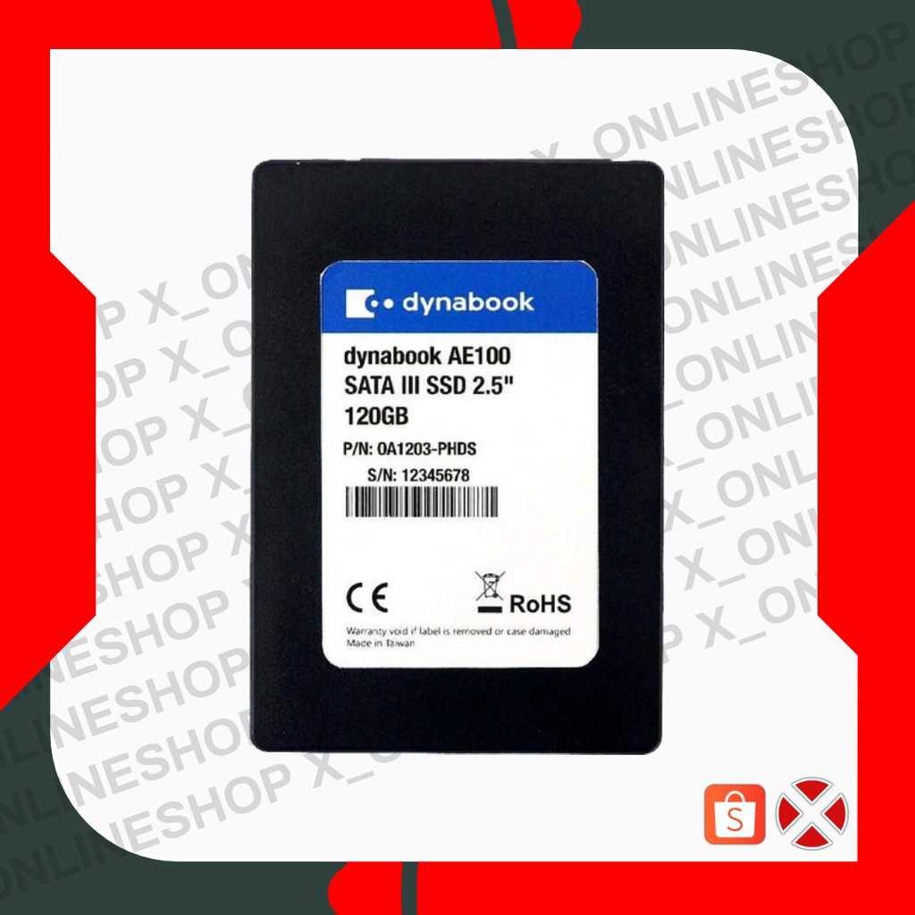 [READY STOK] SSD DYNABOOK 120GB