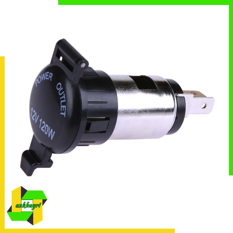 Plug Socket Power Lighter 12 V Anti Air bisa untuk Motor Mobil