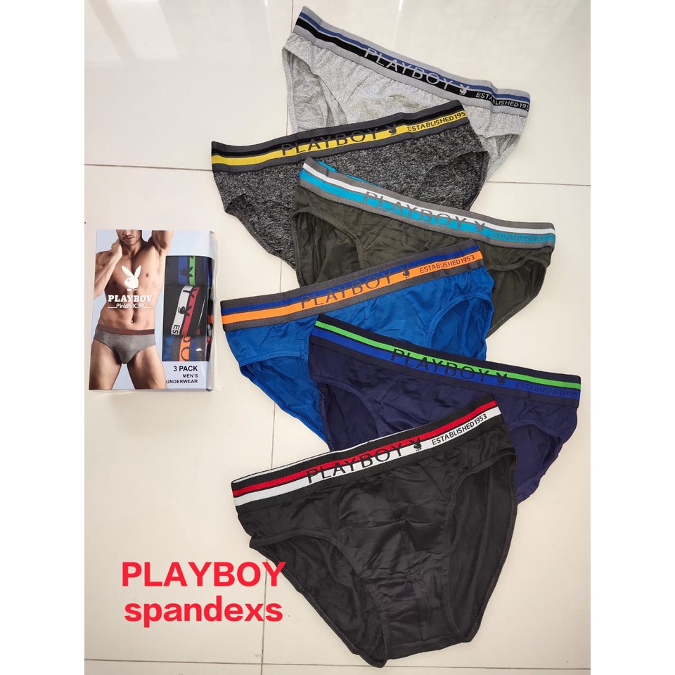 3 PCS CELANA DALAM PRIA / CD PLAYBOYY / CD MEN'S BRIEF