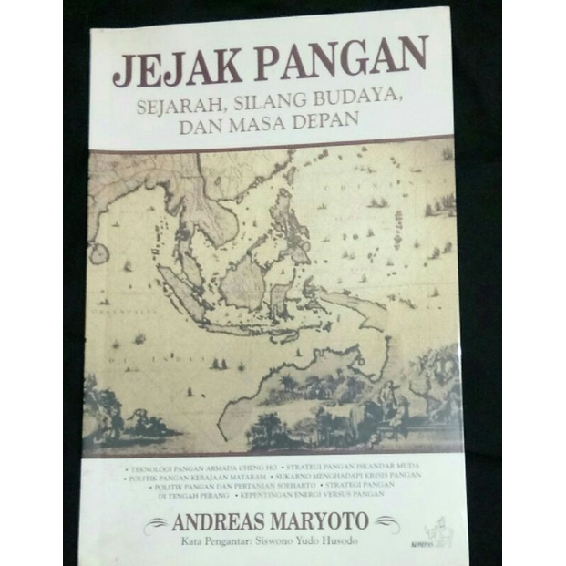 Buku "Jejak Pangan : Sejarah,  Silang Budaya dan Masa Depan"