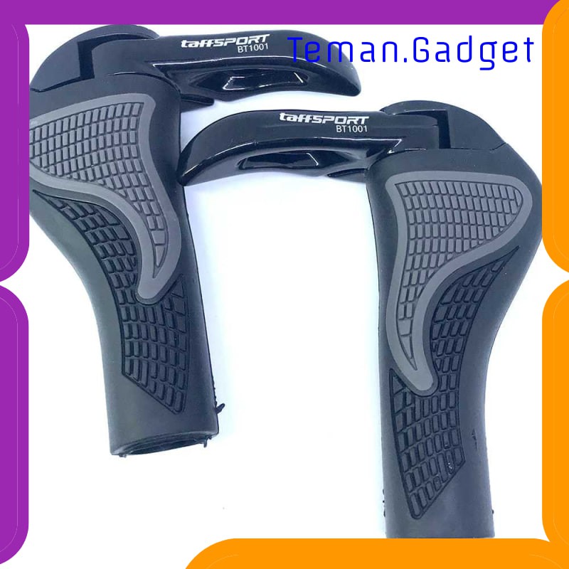 TG-IB388 TAFFSPORT GAGANG SEPEDA RUBBER ERGONOMIC GRIP MTB HANDLEBAR - BT1001