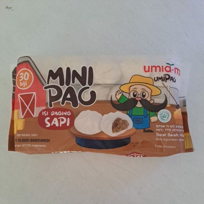 

Umiami Minipao Isi Daging Sapi Isi 30 pcs