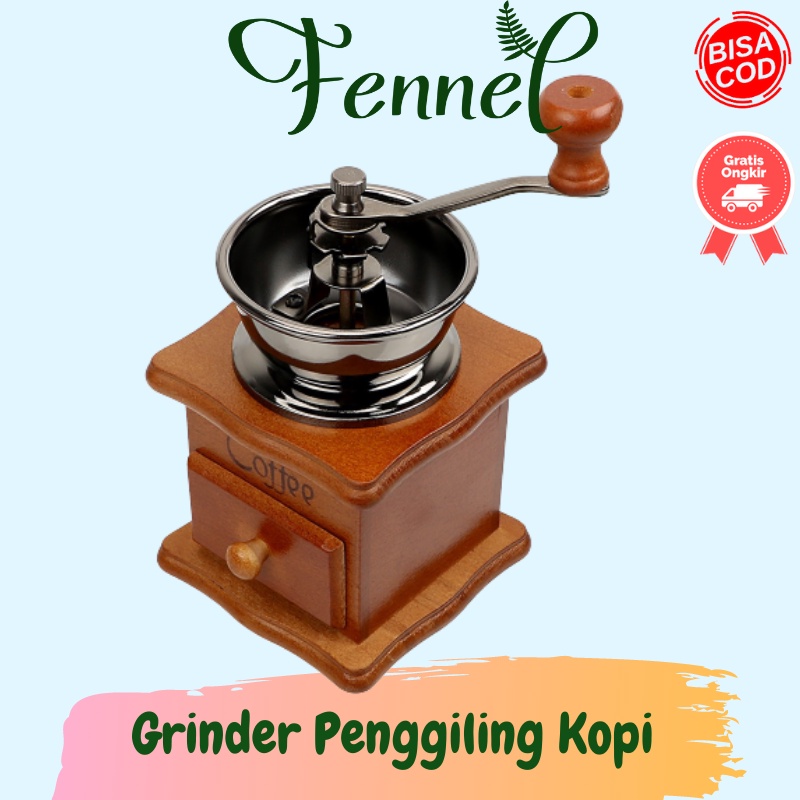 Alat Grinder Penggiling Kopi Manual Coffee 16290