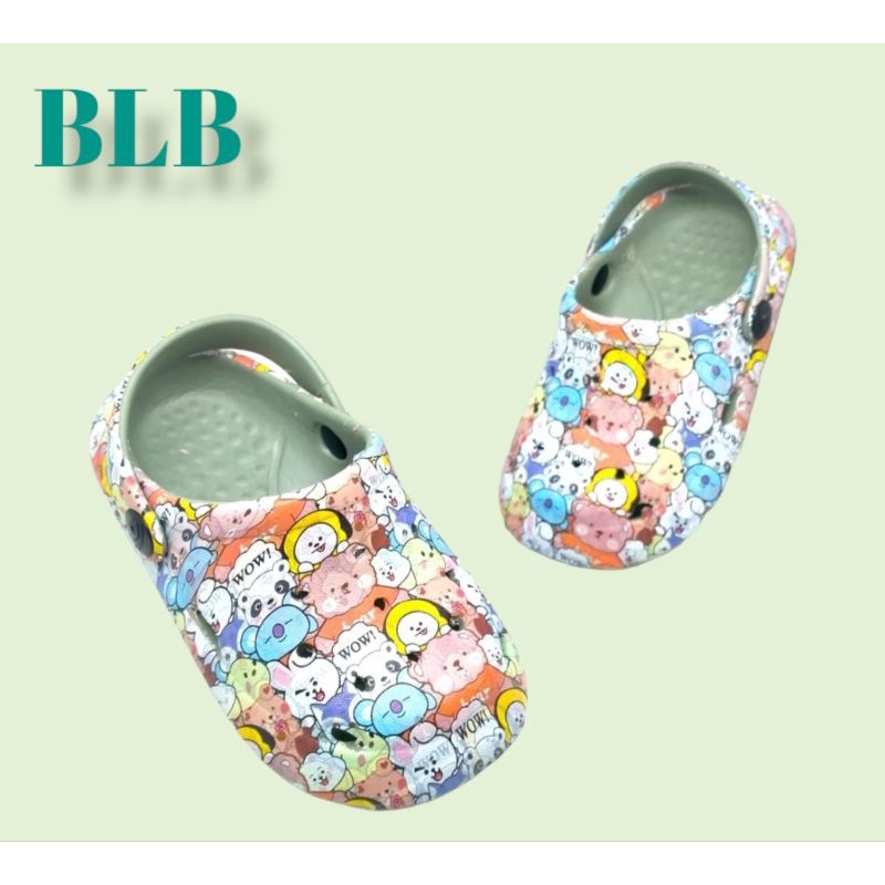 SANDAL BAIM ANAK UNISEX MOTIF SEPATU SANDAL ANAK BALITA TALI BELAKANG Perempuan dan laki laki TERBARU NYAMAN