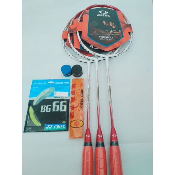 RAKET BADMINTON 1MP0R ASTEC TOANADO 600 (BONUS TAS GRIF+HANDUK)
