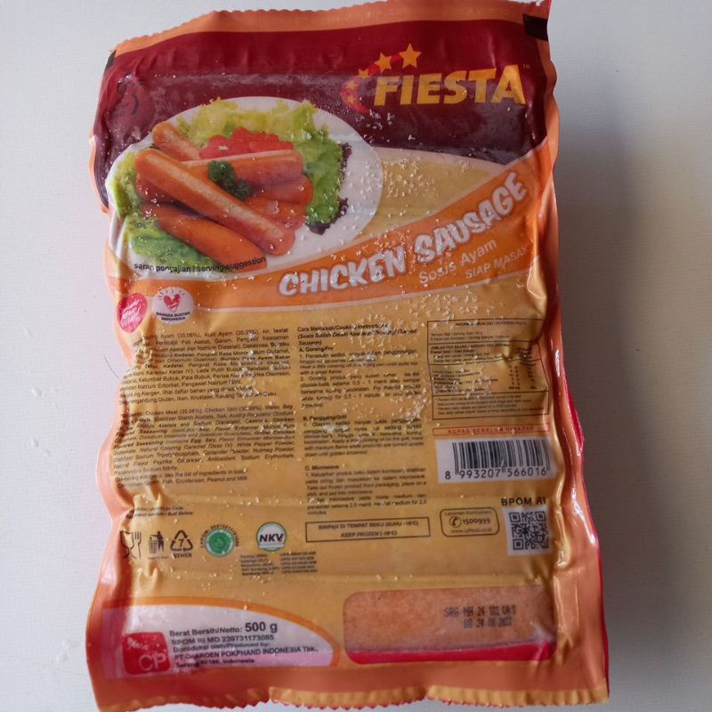 

FAFAFROZEN - Fiesta Sosis Ayam 500 gram