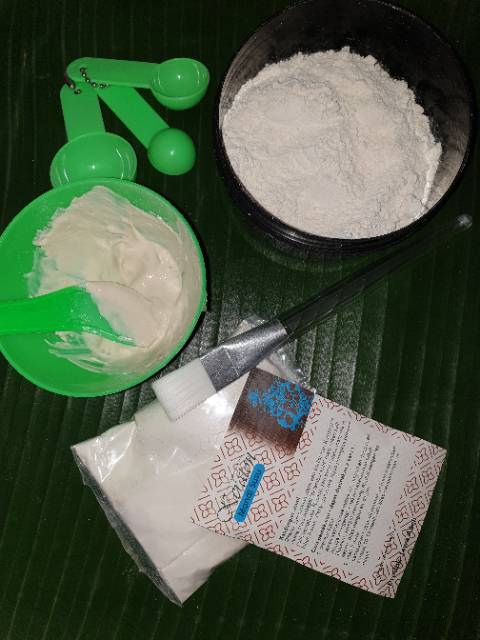 MASKER BADAN ALAMI TRADISIONAL KILOAN/ MANDI SUSU/ BLEACHING BADAN/ BIBIT PEMUTIH ALAMI