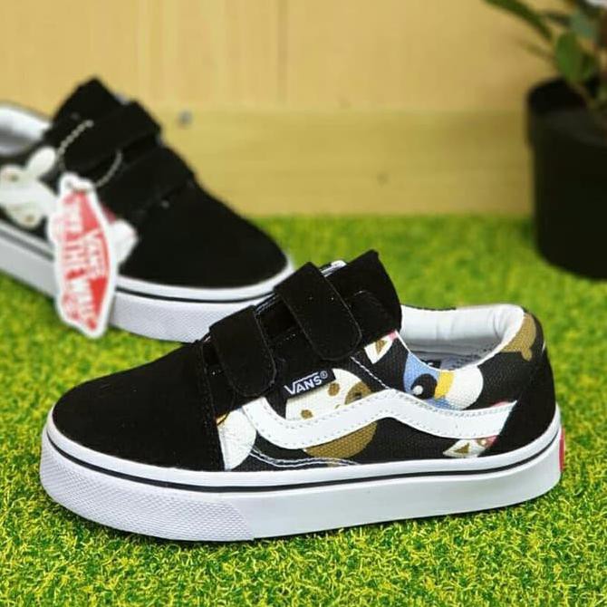 SEPATU ANAK VANS KARAKTER VANS OLD SKOOL DISKON