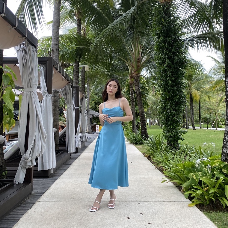 [ Bali Ed ] Sunset Criss Cross Dress / Dress Silang Wanita