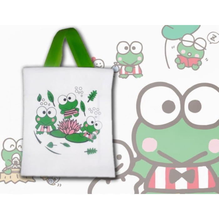 

Goodie Bag Keropi Tas Tenteng Tote Bag Karakter Keroppi Sansio Grosir