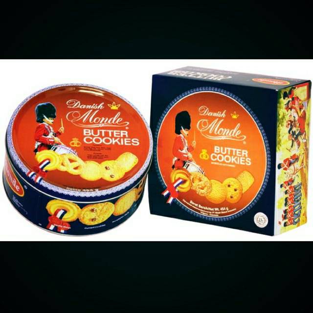 Jual DANISH MONDE BUTTER COOKIES BLUE SHELL 454 GR Shopee Indonesia