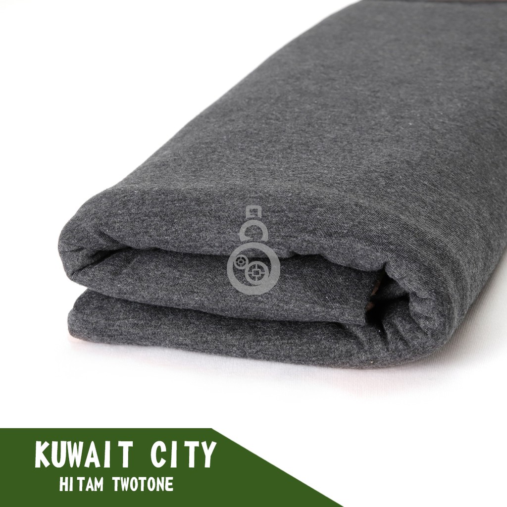 Kain Cvc 30s Twotone Dan Threetone Kuwaitcity Hitam Twotone Bahan Kaos Cvc Shopee Indonesia