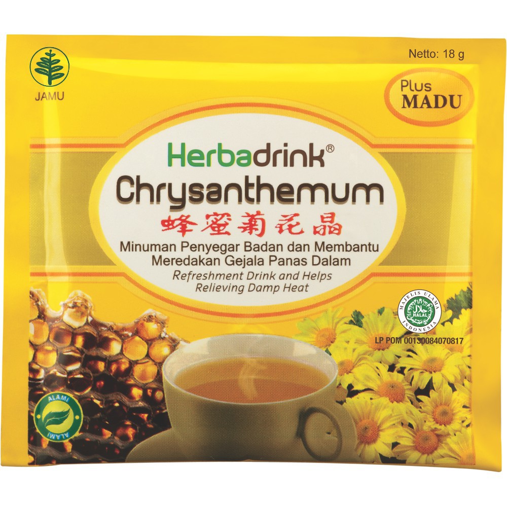 

FLASH SALE 1 SACHET Konimex Herbadrink Chrysanthemum Serbuk Minuman Pereda Panas Dalam Termurah