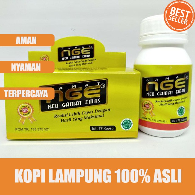 Kapsul NGE - Kapsul Gamat - Kapsul Gamat NGE - Kapsul Gamat ASLI - 77 Kapsul