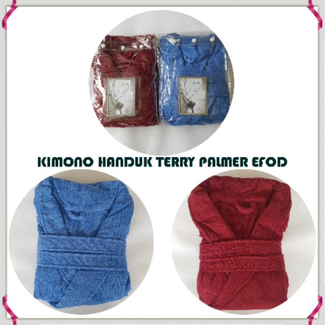 KIMONO HANDUK /HANDUK KIMONO TERRY PALMER EFOD--ALL SIZE