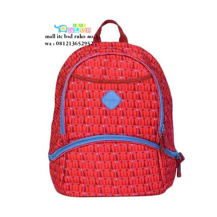 Tas Okiedog Freeckles BackPack Triangle Kangoroo Dot