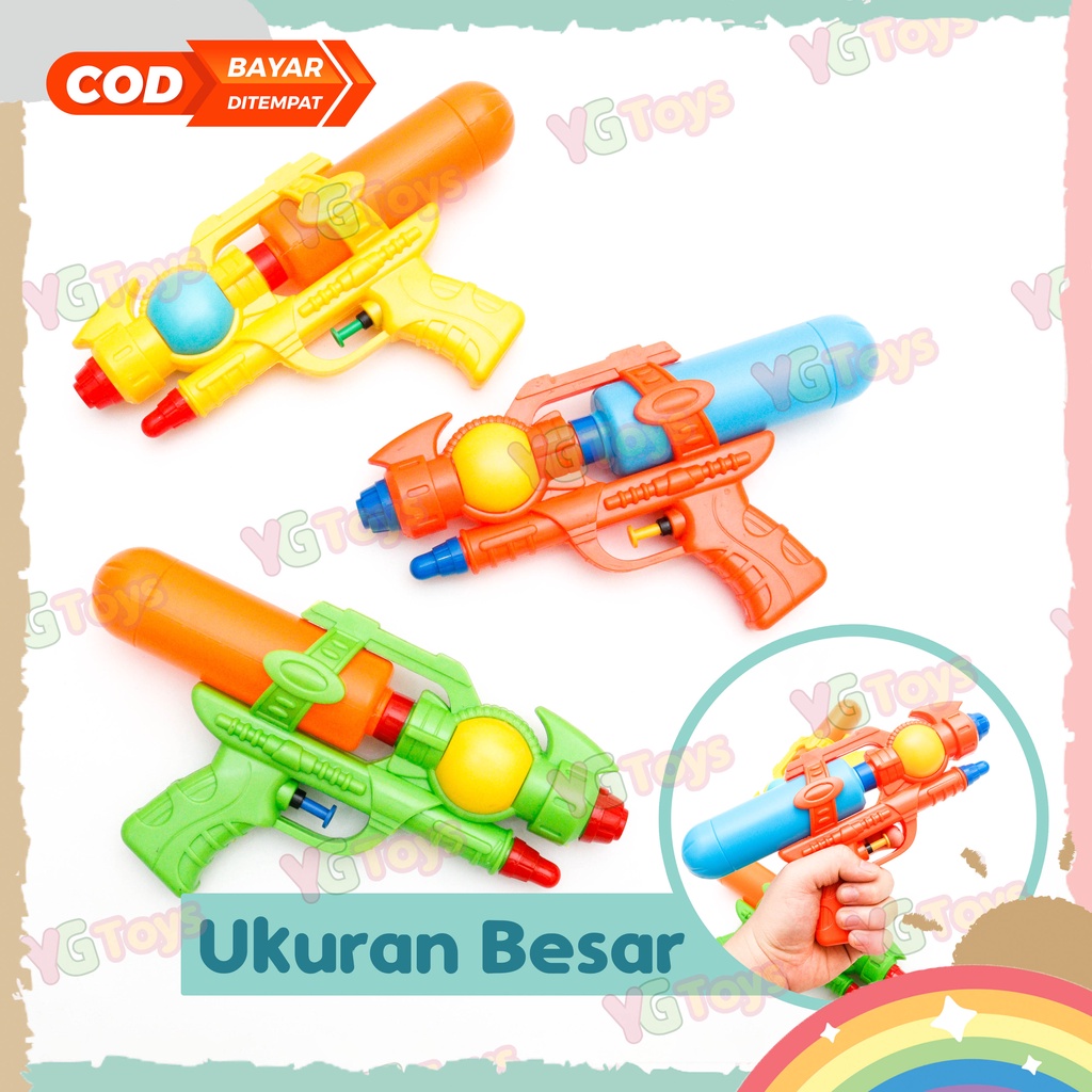 YGtoys Pistol Air Mainan Anak Water Gun Tembak Tembakan Watergun Seru