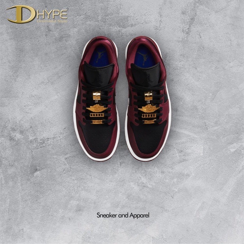 NIKE AJ1 Low Burgundy Pendants