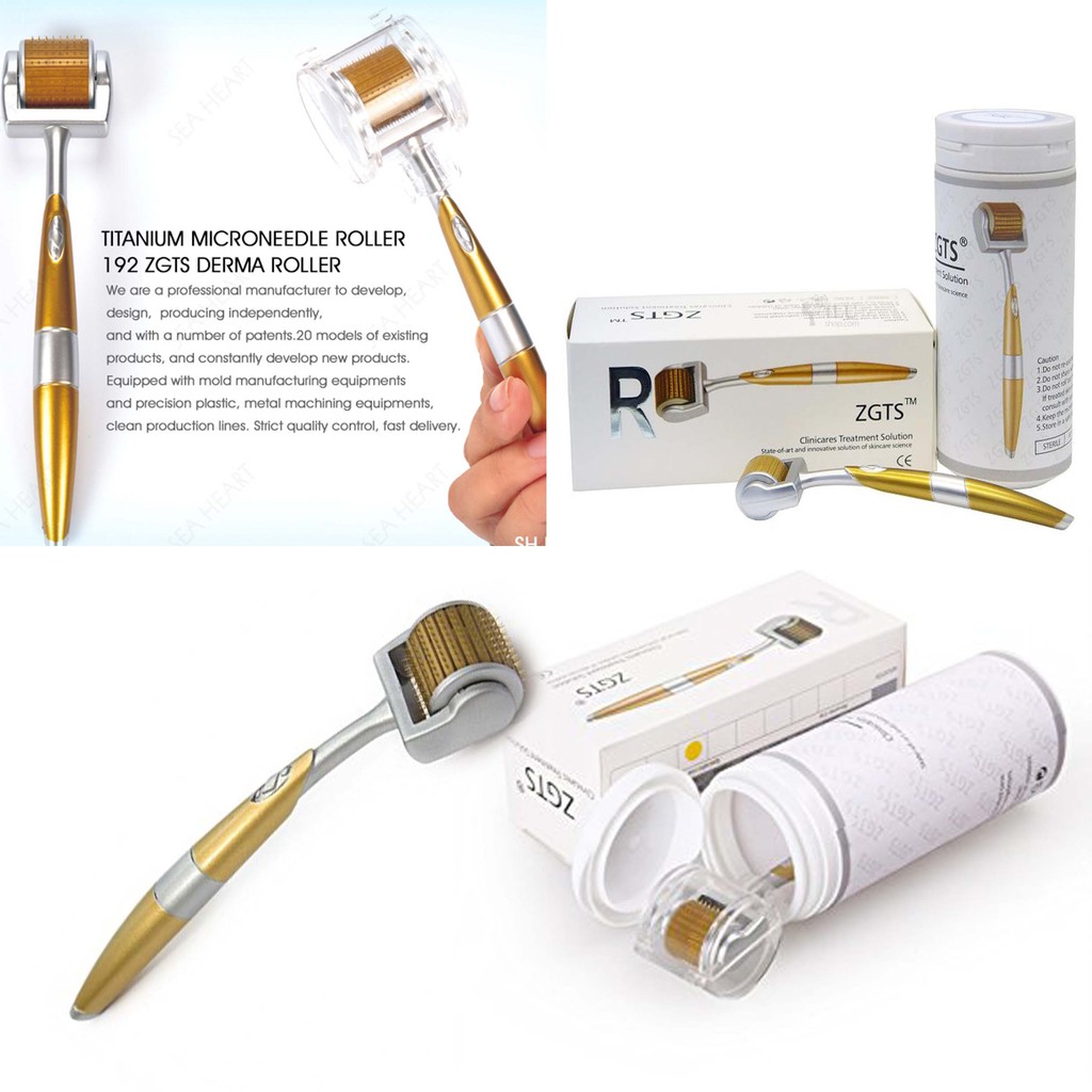 KIRKLAND MINOXIDIL 5%+Biotin 10.000mcg(100caps) +Derma Roller ZGTS Titanium