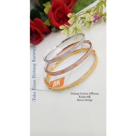 gelang model cartier pakai mata