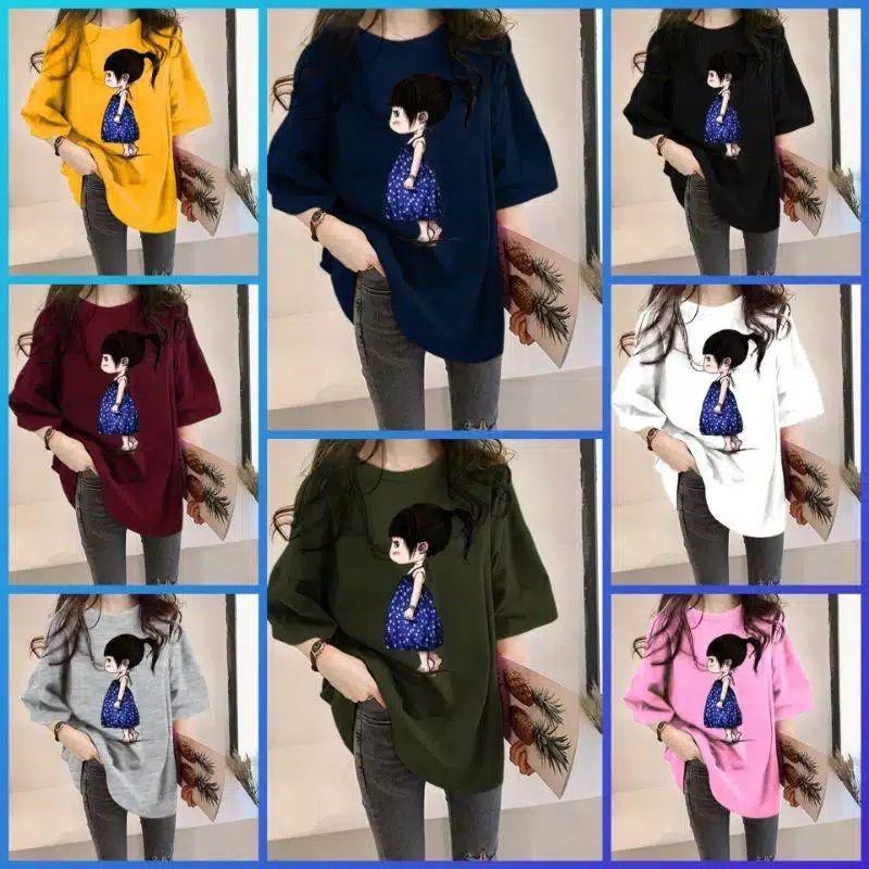 JNY.Co Oversize LITTLE GIRL Ld 116cm pjg 65cm