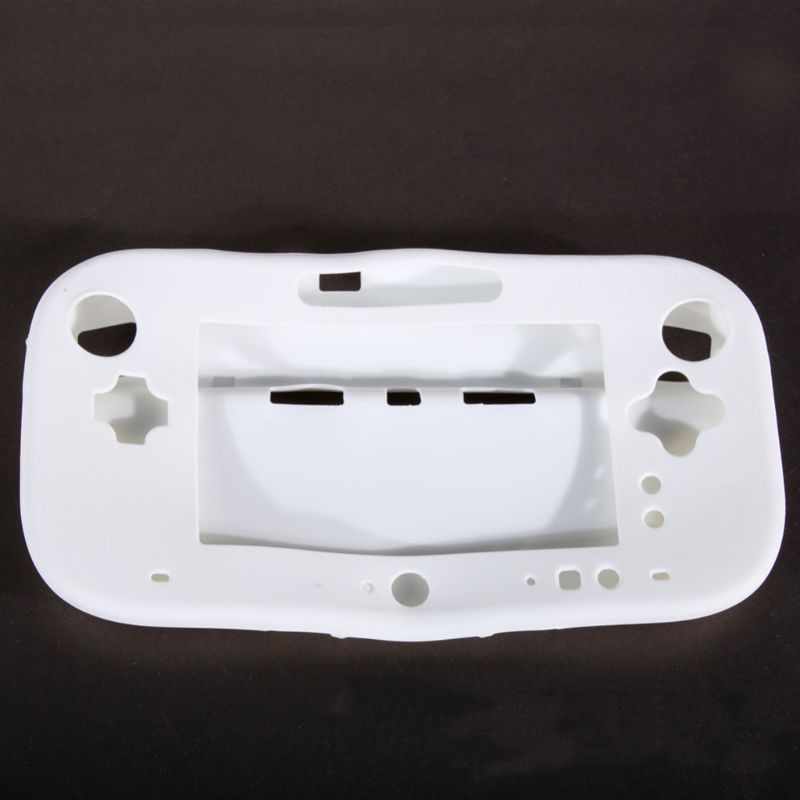 btsg Protective Cover Case Soft Silicone Sleeve Skin Dustproof Accessories for Wii U Gamepad Controller