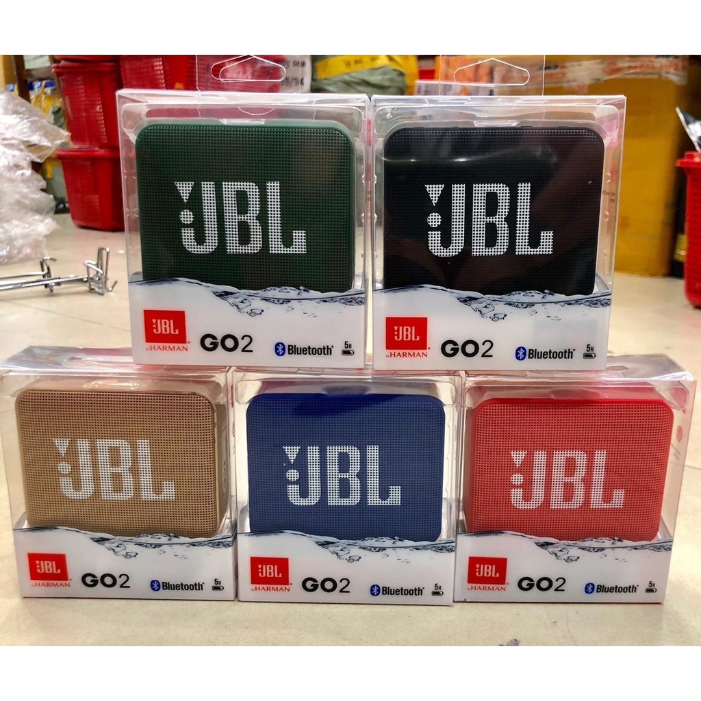 JB1 GO2 Speaker Mini Portabel GO2 + GO 2 Speaker Bluetooth Nirkabel Speaker Subwoofer Stereo Super