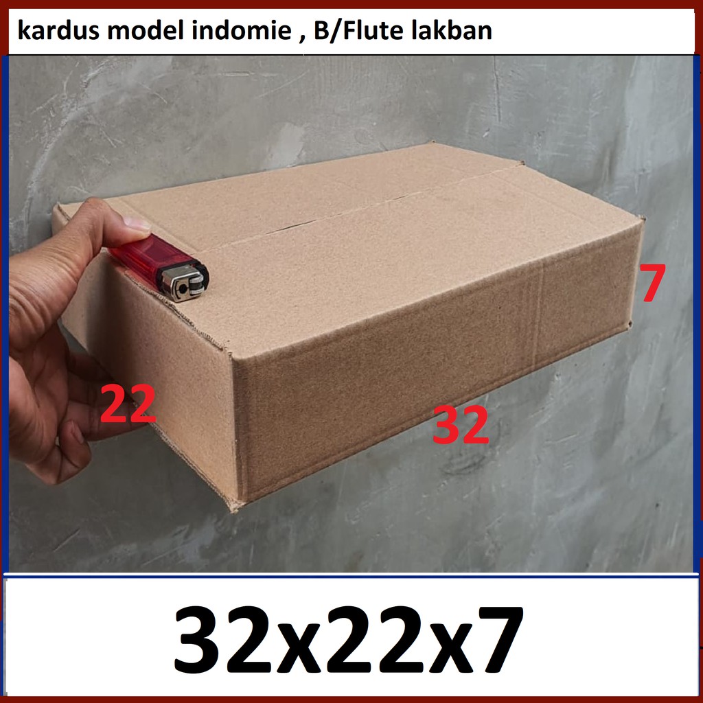 

Kardus 32x22x7 cm IND