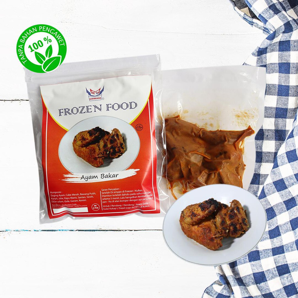 

Ayam Bakar Padang "Saribuanafood" Frozen