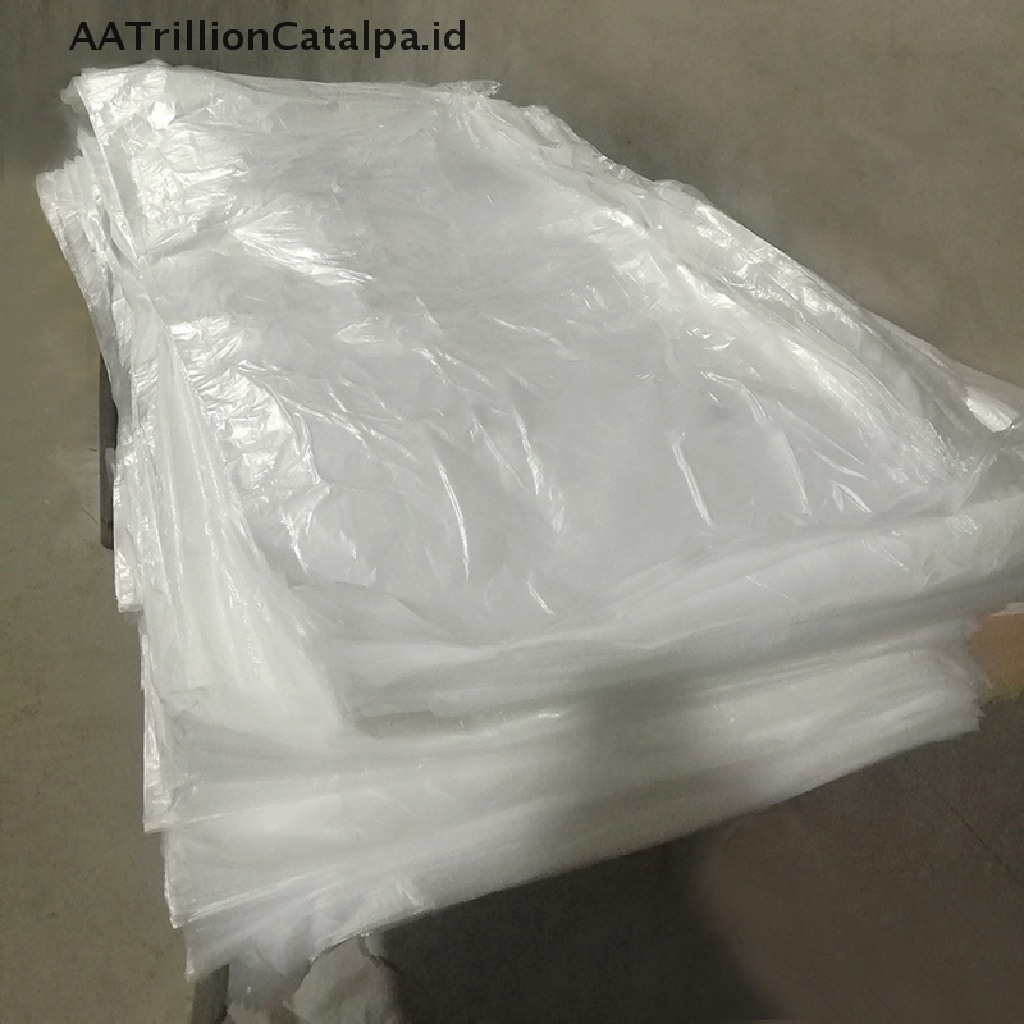 Aatrillioncatalpa 100 Pcs Cover Pelindung Jok Mobil Sekali Pakai Bahan Plastik