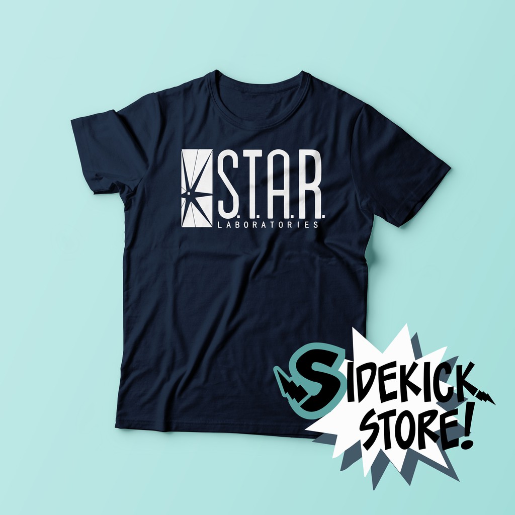 Kaos Superhero "Star Labs" by Sidekick Store