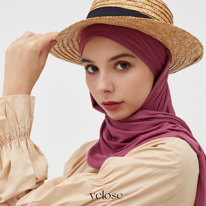 VELOSE - Pashmina Kaos Oman Breathable Anti Bau