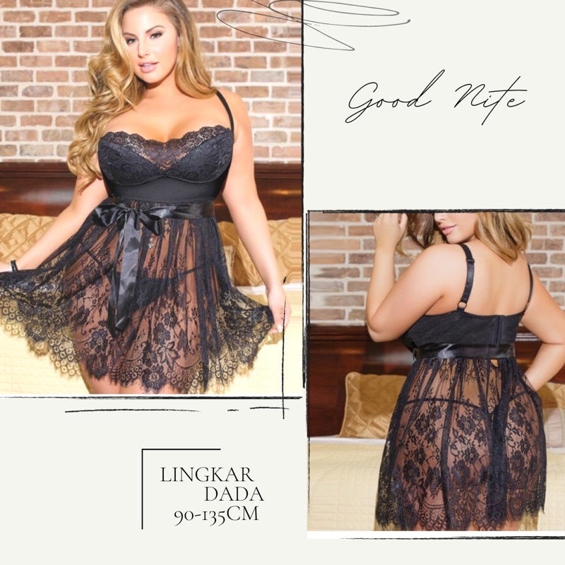 Lingerie Satin Bodysuit Lingerie Lingerie Set Lingerie Sexy Lingerie Sexy Hot Transparan Baju Tidur 