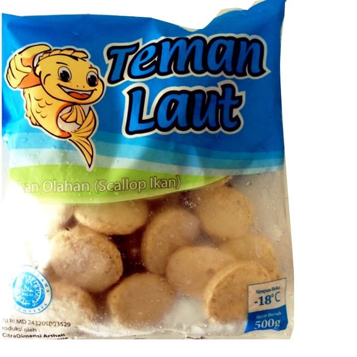 

TEMAN LAUT SCALLOP 500 GR