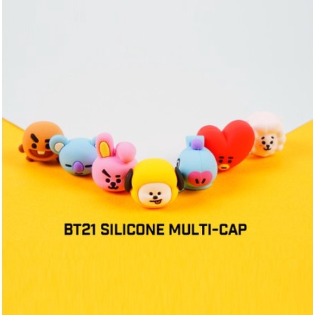 

BT21 SILICONE MULTI CAP PENCIL