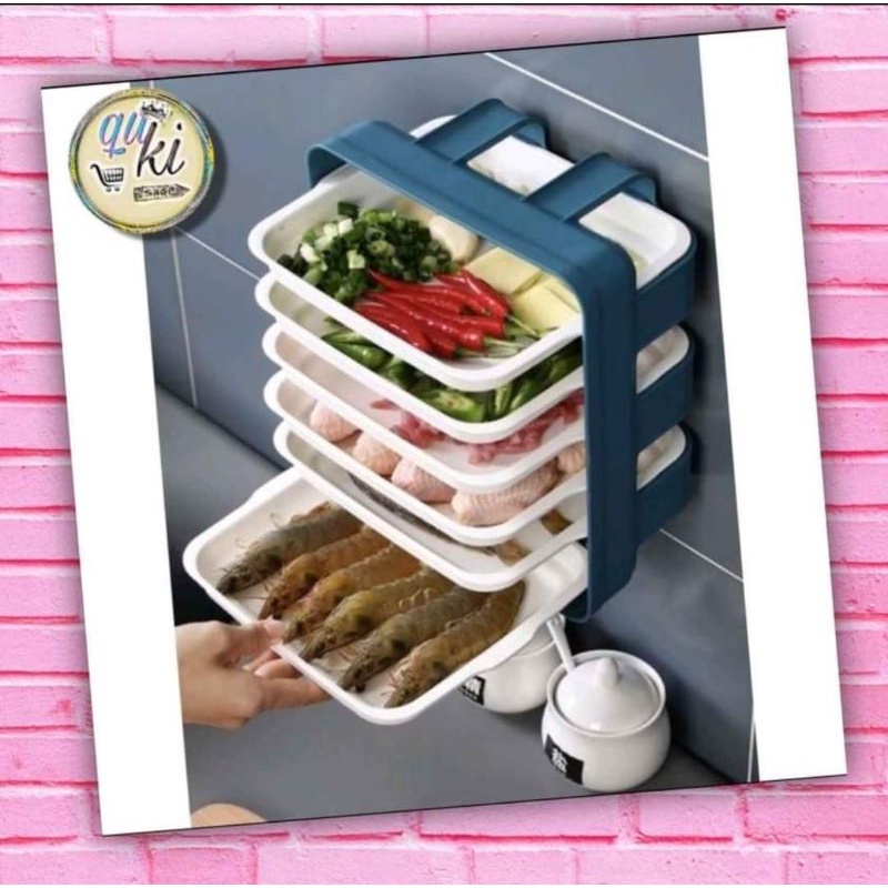 Qukishop Rak sayur susun