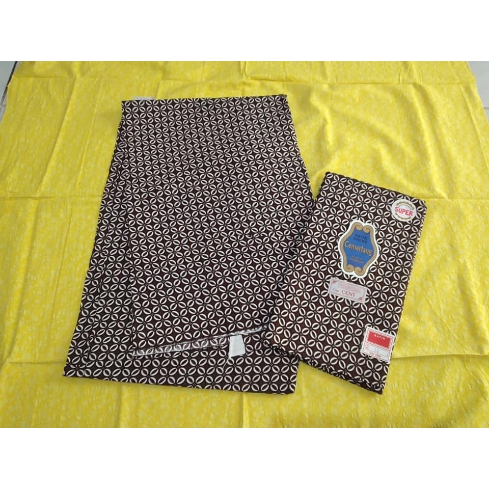 batik coklat elegant