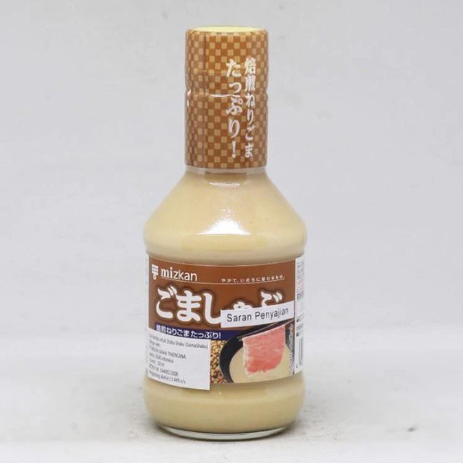 

Mizkan goma shabu 250 ml / saus bumbu untuh shabu shabu ala jepang