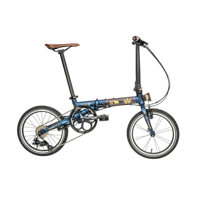 Sepeda Lipat Camp Hazy 9 Sp Wonderful Indonesia Edisi Sulawesi 16 Inch Kunestlestore