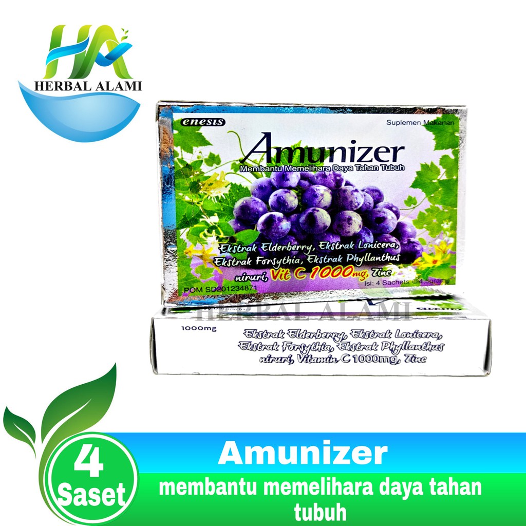 Amunizer Vitamin C 1000mg - Memelihara Daya Tahan Tubuh