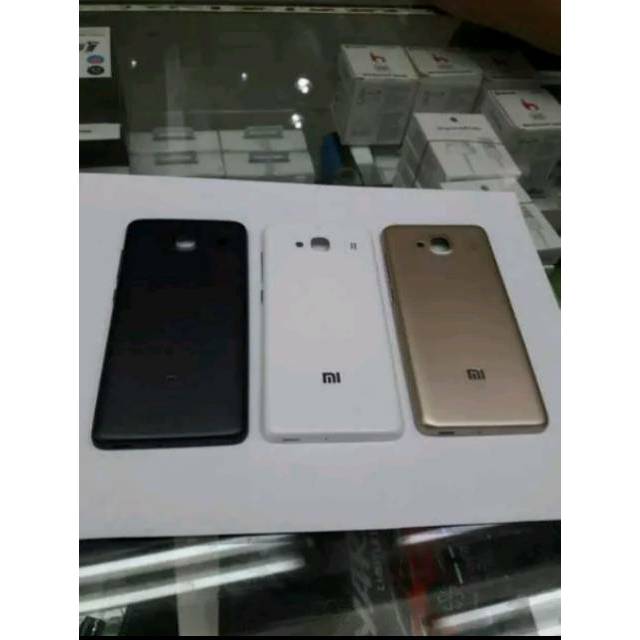 Tutup Belakang Xiaomi Redmi 2 / Backdoor Back Door Casing Kesing Hp Xiao Mi Xiomi Siomi Redmi2 2s