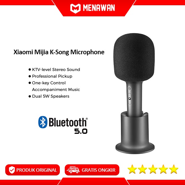 Xiaomi Mijia K-Song Wireless Bluetooth Microphone KTV Karaoke Original