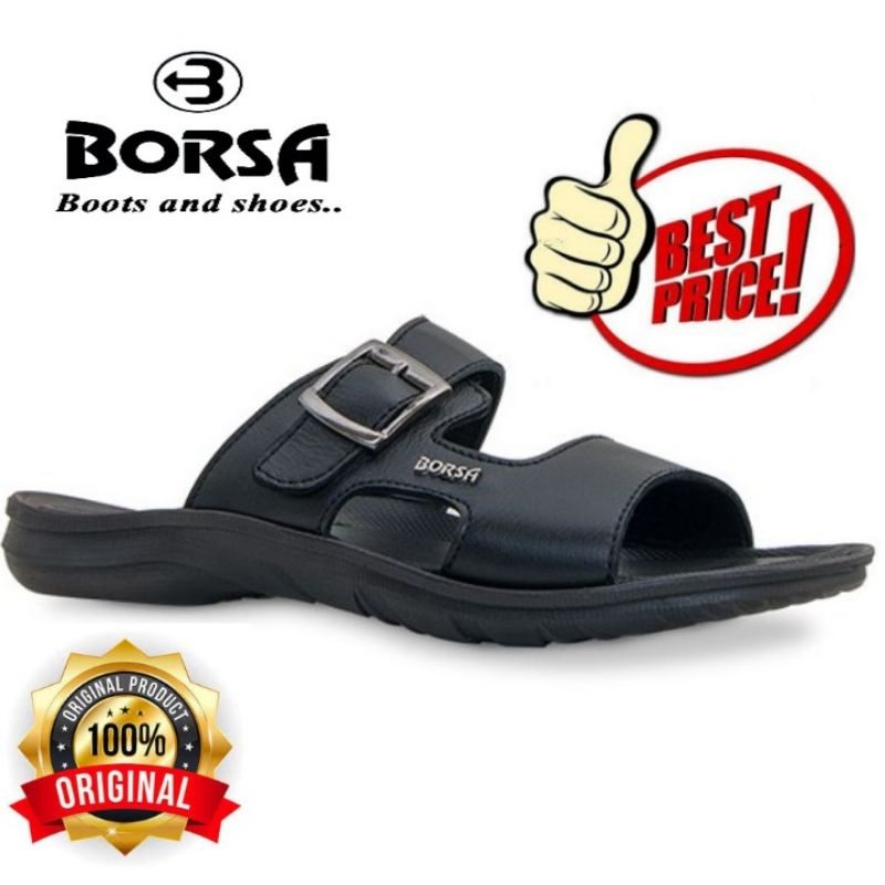 (TERBARU) SANDAL KULIT PRIA ASLI - BORSA ALGAR ORIGINAL