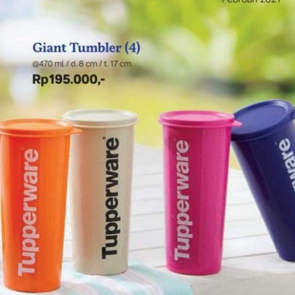 Tupperware - Giant Tumbler 470 ml