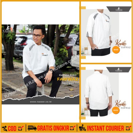 PROMO KEMEJA KOKO PRIA FAWWAZ QURTA PAKISTAN / KURTA FAWWAZ / KURTA