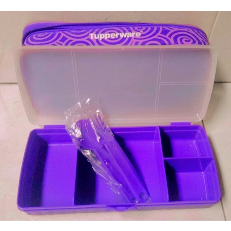 tempat makan dewasa free tas tupperware ori