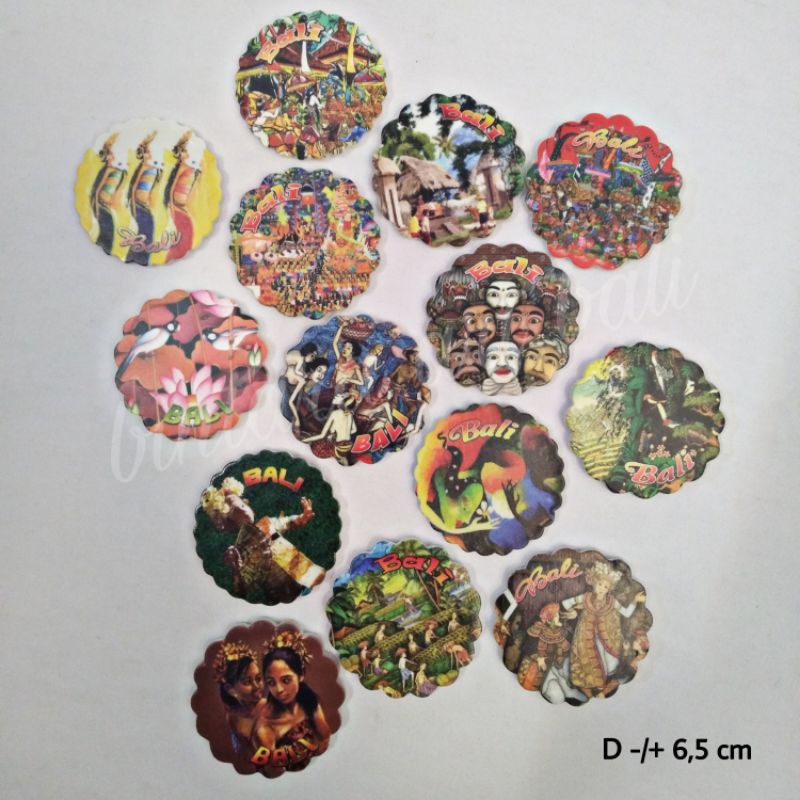 magnet bali magnet tempelan kulkas bali hiasan pajangan kulkas dekorasi magnet bali murah cantik tem