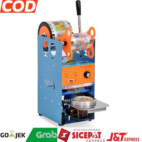 Mesin sealer vipoo V-D8/ Cup Sealer Press Gelas Plastik Minuman vipoo